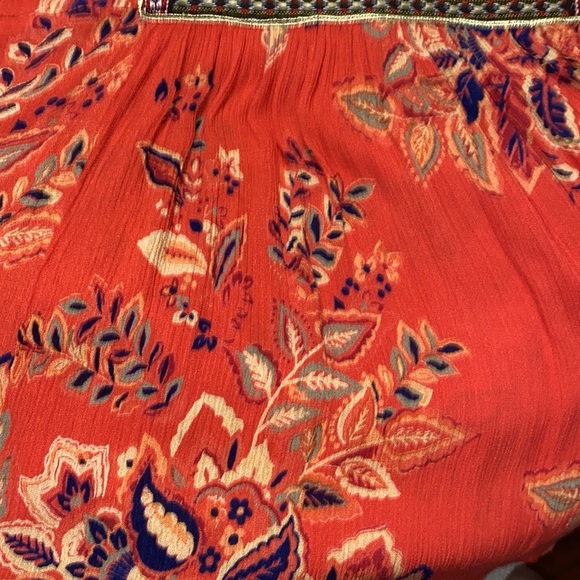 R D & Koko by Anthropologie Bohemian embroidered Blouse - Picture 3 of 11